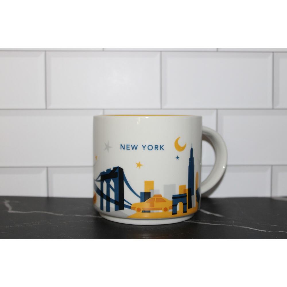 Starbucks New York You Are Here Mug 14oz EUC City Series EUC